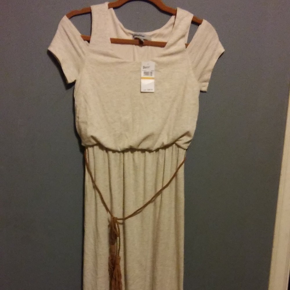 Bailey Blue Blouson maxi dress